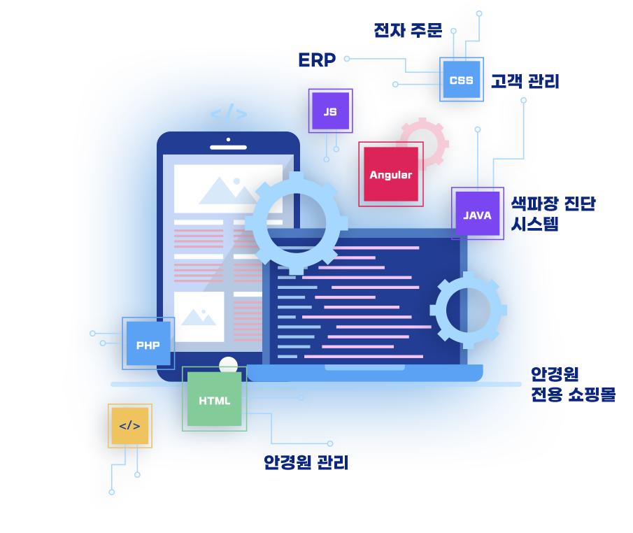 안경분야 프로그램 개발